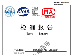 SIN手提箱检验报告