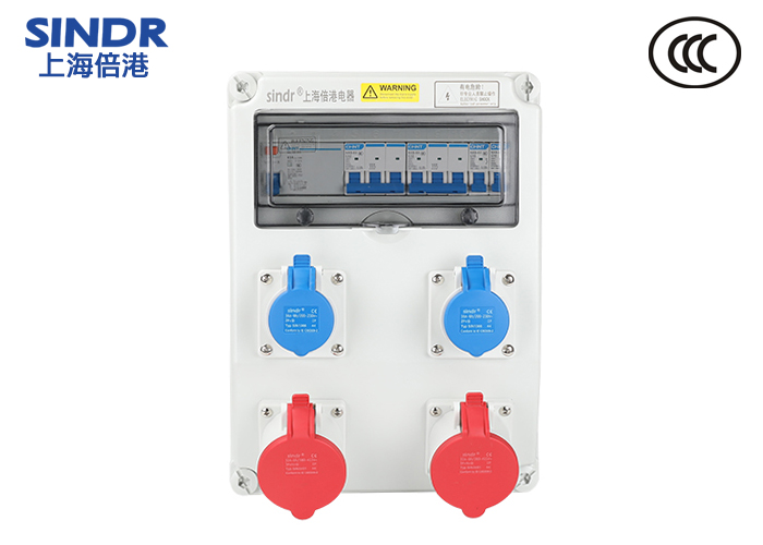 SIN2838A-1工业专用防水插座箱Wall mounted combination