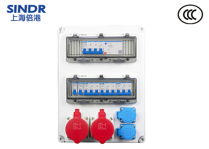 SIN3040A-3A工业航空插座配电箱Wall mounted combinatio